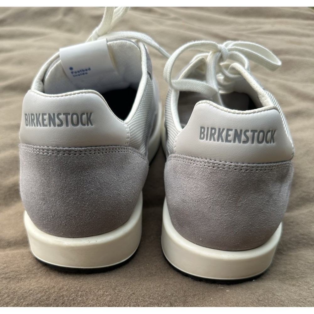 Birkenstock Honnef City Whale Gray Stone Coin Suede Sneaker Shoes EU 44 Men's 11 - Picture 3 of 8